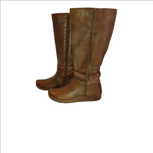 Hush Puppies Leather Boots Size 8M